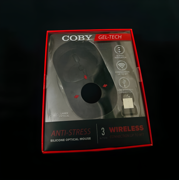 Computer / Laptop Mouse Coby Gel-tech Anti-stress Silicon Optical ...