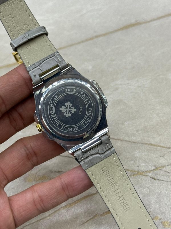 patek-philippe-nautilus-8044-grey-gold-tone-3atm-water-resistant-luxury-watch-without-box – 6