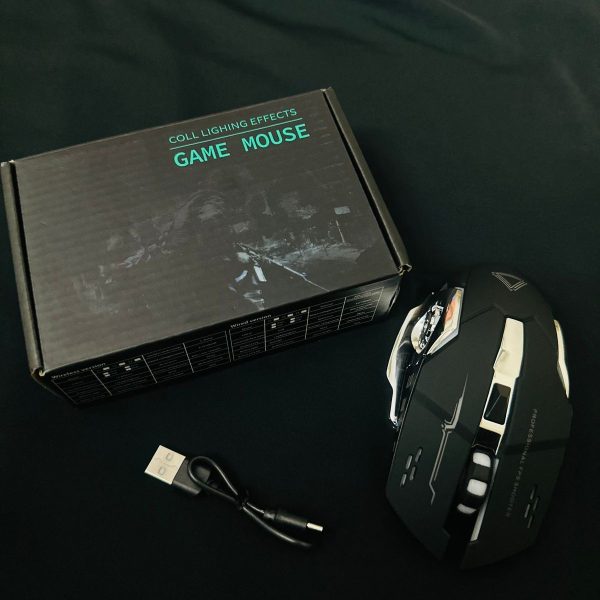 Wireless & Rechargeable Gaming Mouse Led Light Mouse | Ultimate Gaming ...