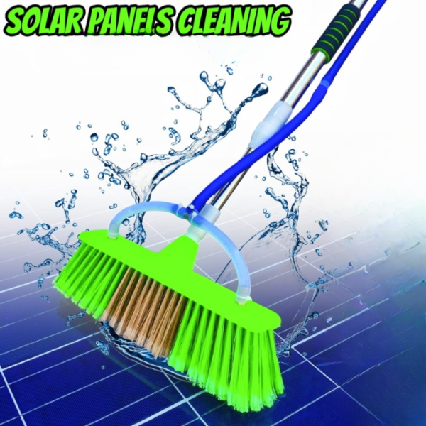 6ft-extendable-steel-solar-panel-cleaning-brush-with-water-flow-system-long-reach-rod-soft-bristle-head-for-streak-free-efficient-solar-panel-maintenance-solar-cleaning-brush-without-box – 1
